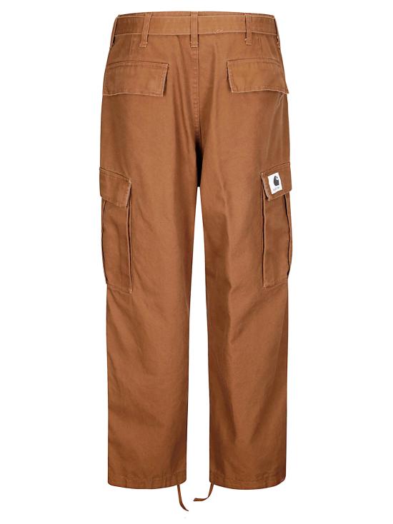 25FW 사카이 X 칼하트 WIP 스트레이트 팬츠 2500992S 642 D BEIGE - SACAI X CARHARTT WIP