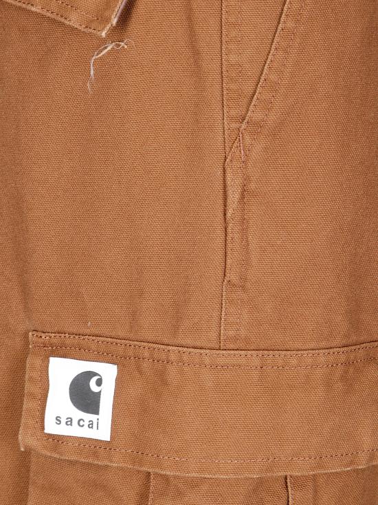 25FW 사카이 X 칼하트 WIP 스트레이트 팬츠 2500992S 642 D BEIGE - SACAI X CARHARTT WIP