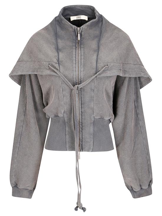 25FW 노올스 후드 티셔츠 SS25HAZHO0FBL FADEDBLACK FADED BLACK