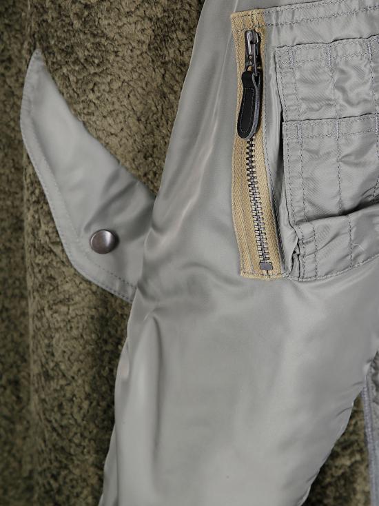 25FW 와타나베 준야 자켓 JPJ015W25 1 KHAKI X SAGE GREEN - JUNYA WATANABE