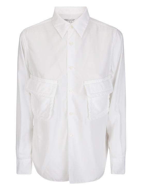 25FW 꼼데가르송 셔츠 RPB016W25 2 WHITE