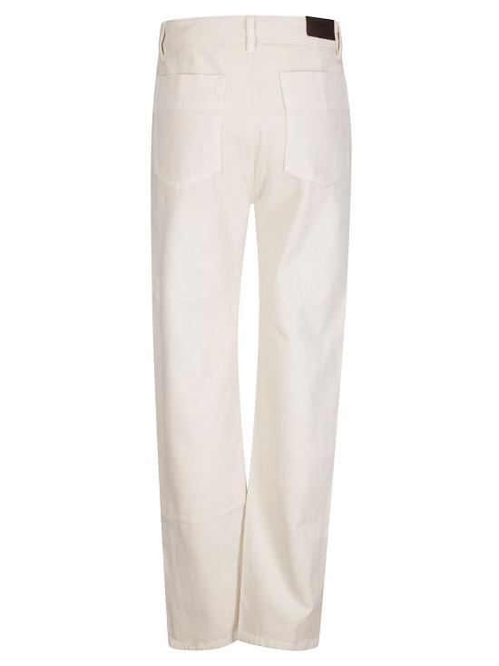 25FW 르메르 스트레이트 팬츠 PA1226LD1065 WH027 DENIM SNOW CLAY - LEMAIRE