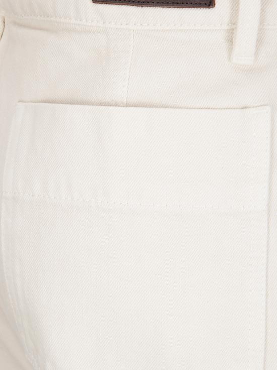 25FW 르메르 스트레이트 팬츠 PA1226LD1065 WH027 DENIM SNOW CLAY - LEMAIRE