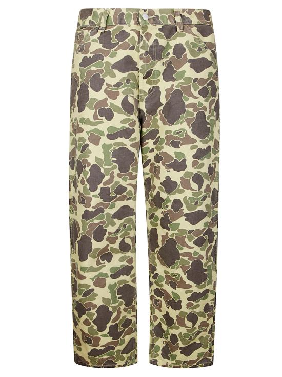 25FW 칼하트 WIP 스트레이트 팬츠 I033896 2EQ06 Camo Duck Green