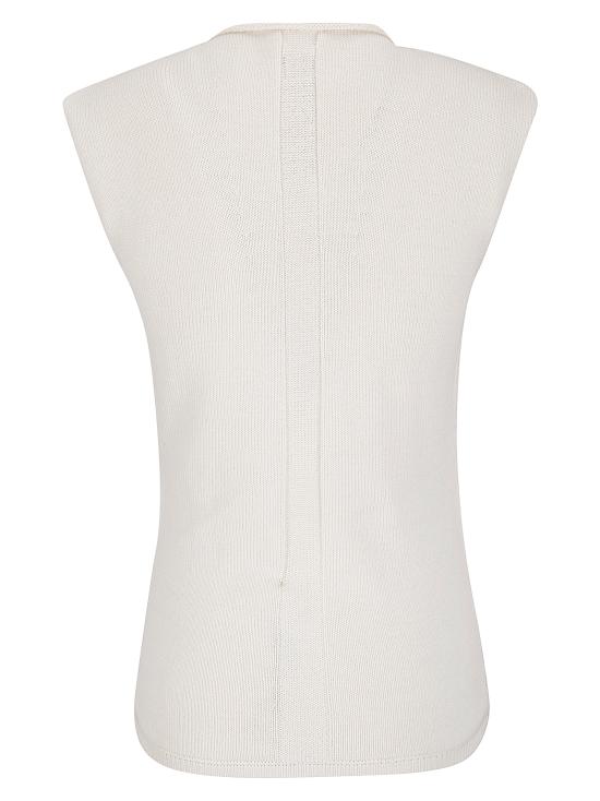 25FW 릭 오웬스 반팔 티셔츠 RO02E4664KWVHWP 21 NATURAL - RICK OWENS