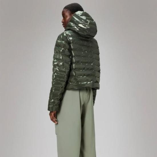  레인스 봄버 자켓 로흐자 숏 퍼퍼 재킷 - RAINS