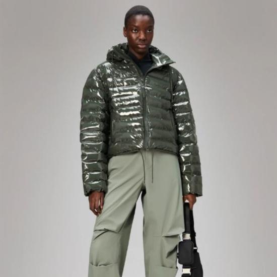  레인스 봄버 자켓 로흐자 숏 퍼퍼 재킷 - RAINS