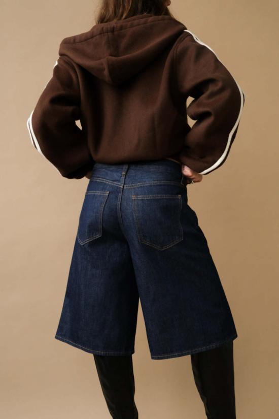  에이골디 데님 숏팬츠 아골드 배기 V 숏 반바지 퓨어 - AGOLDE