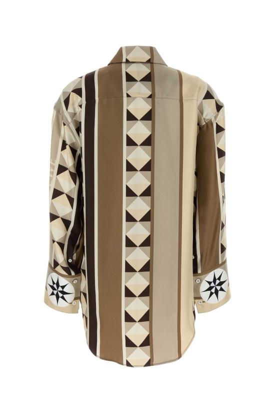 25SS 로에베 셔츠 S616Y05X49 BEIGEMULTICOLOR Printed - LOEWE