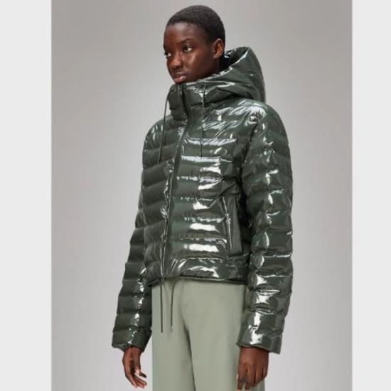  레인스 봄버 자켓 로흐자 숏 퍼퍼 재킷 - RAINS