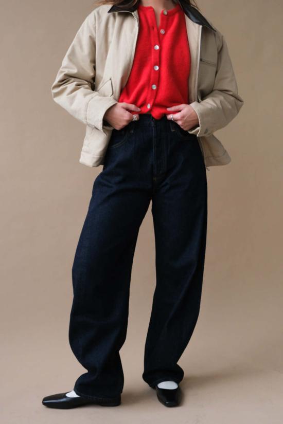  에이골디 데님 팬츠 아골드 루나 피스드 진 린스 - AGOLDE