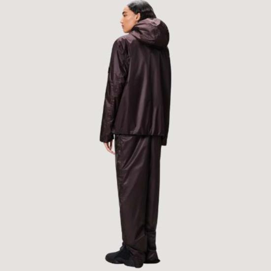  레인스 봄버 자켓 카우토 인슐레이티드 포켓 재킷 깊이 - RAINS