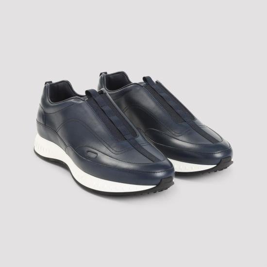 25FW 존롭 스니커즈 AAD98CL 5A NAVY BLUE - JOHN LOBB