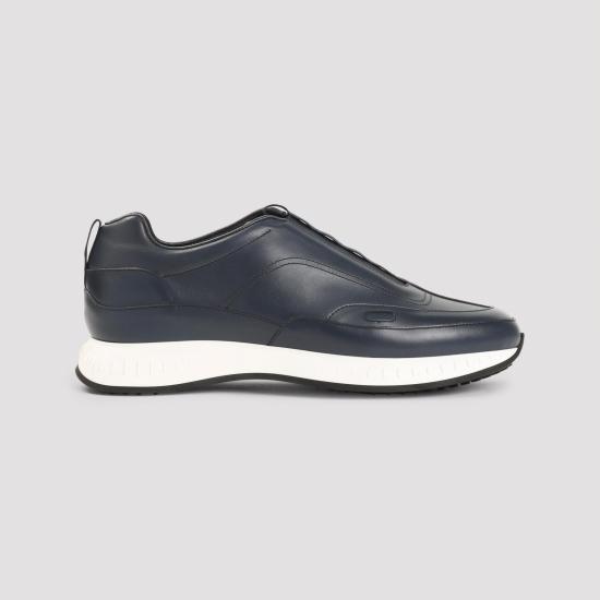 25FW 존롭 스니커즈 AAD98CL 5A NAVY BLUE - JOHN LOBB