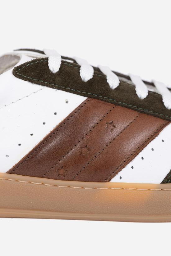 25SS 판토폴라도로 스니커즈 FMT20100 T12T83 WHITE - PANTOFOLA D'ORO