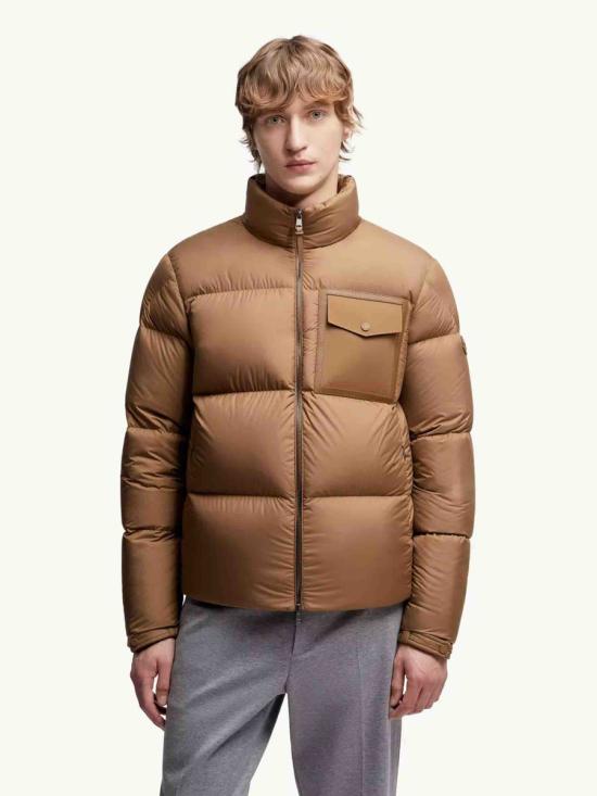 25FW 몽클레어 숏패딩 K20911A00212597X2 26E Brown