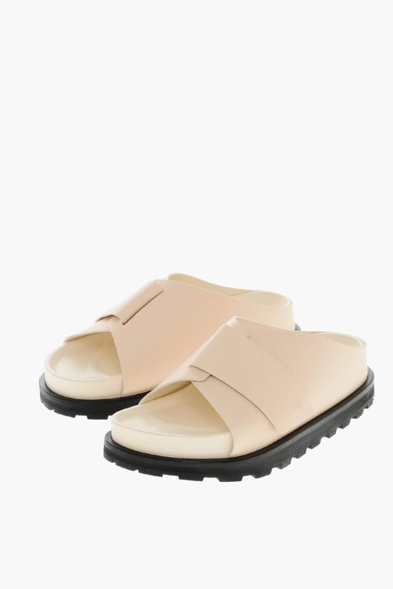  질샌더 샌들 J44WX0007 P0503 266 Beige