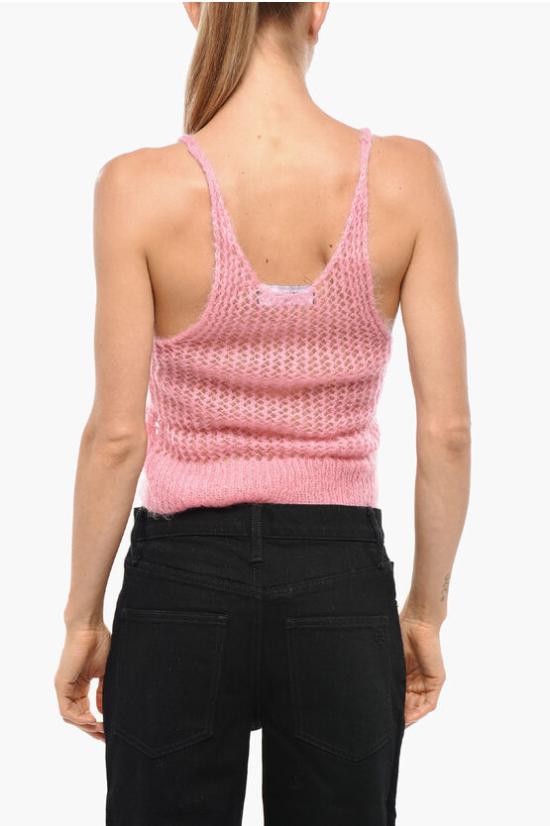  디스퀘어드2 민소매 티셔츠 S80CT0021 S24586 260 TOP Pink - DSQUARED2