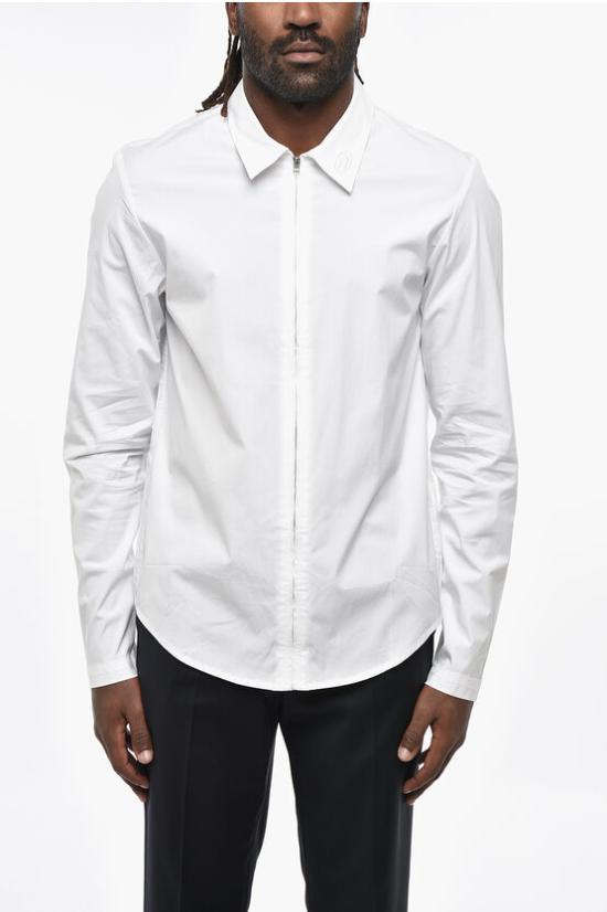  디젤 긴팔 셔츠 A12088 0AJIA 100 White