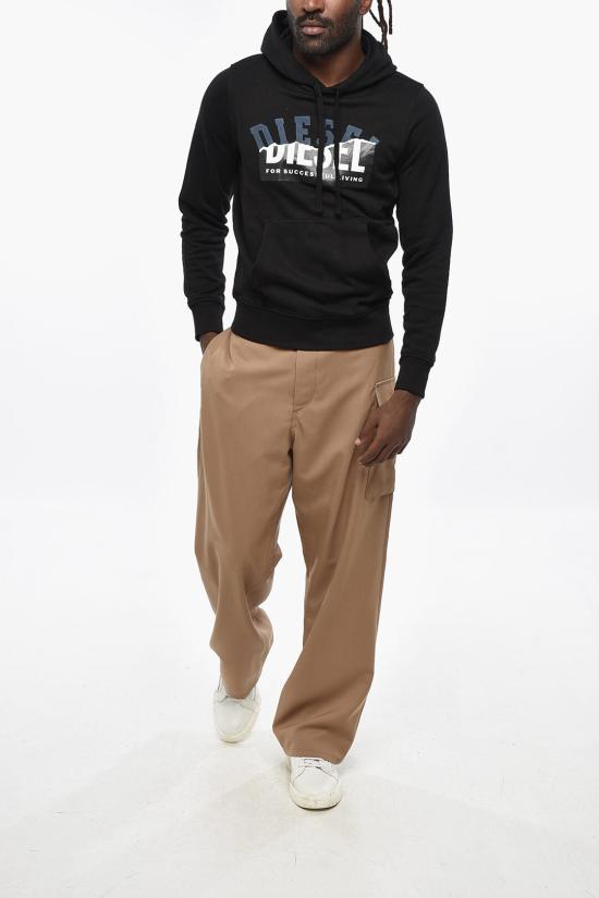  디젤 긴팔 티셔츠 A15467 RIAJH 900 Black - DIESEL