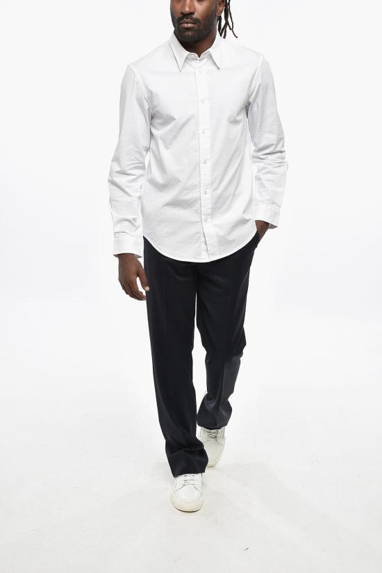  디젤 긴팔 셔츠 A14652 RKIAW 100 White - DIESEL