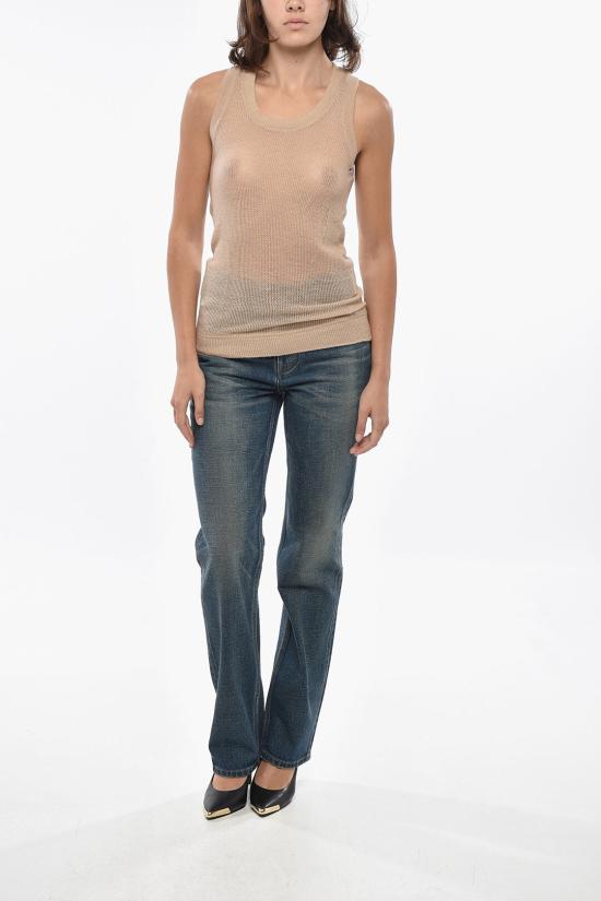  익스트림캐시미어 민소매 티셔츠 VINCENT 013 Beige - EXTREME CASHMERE