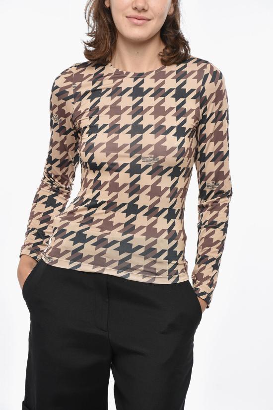  록 긴팔 티셔츠 R0CA179 JP 56 Brown