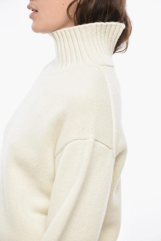  보테가베네타 터틀넥 805953 V4O70 9071 White - BOTTEGA VENETA