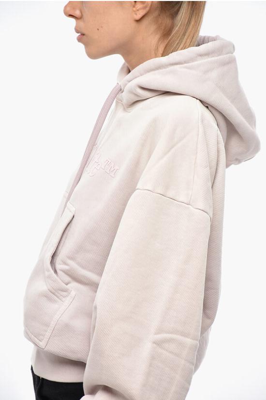  오프화이트 후드 티셔츠 OWBB061S24FLE0023636 2 Pink - OFF WHITE