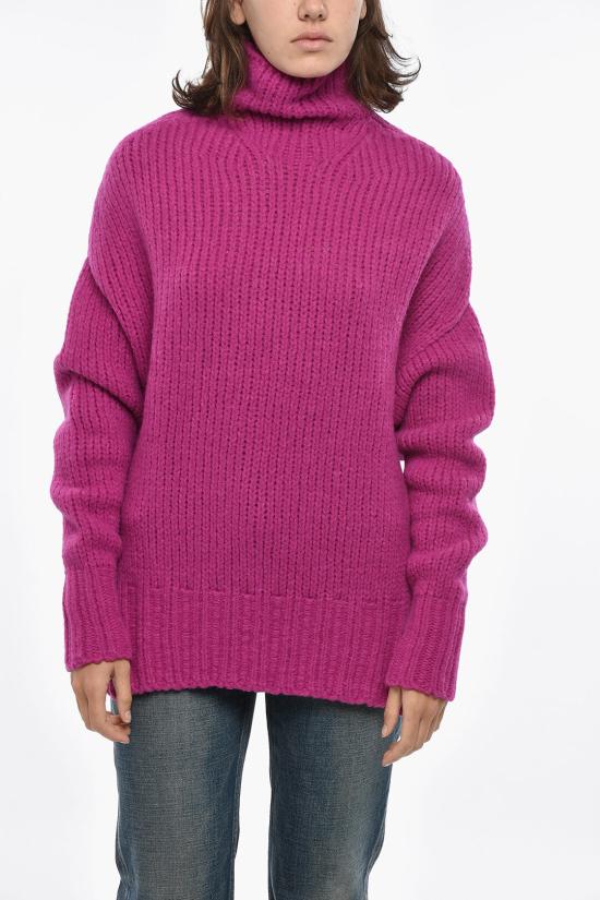  랑방 터틀넥 RW PO0034 K039 A24 59F Pink
