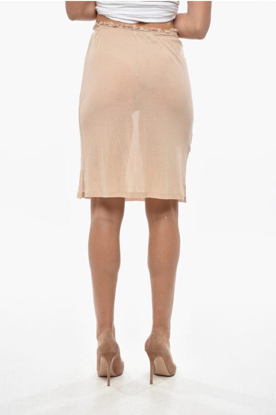  미우미우 숏 스커트 MJD192 13VO F0770 Pink - MIU MIU