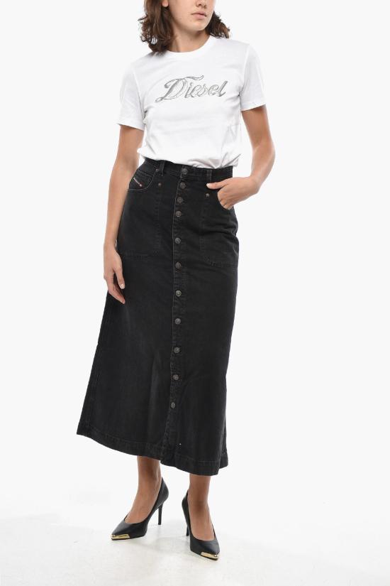  디젤 데님 스커트 A04923 09B88 02 Black - DIESEL