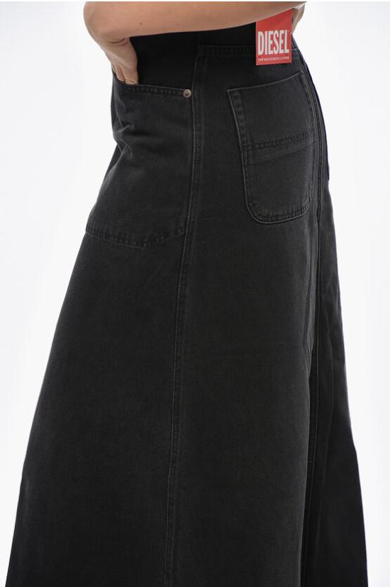  디젤 데님 스커트 A04923 09B88 02 Black - DIESEL