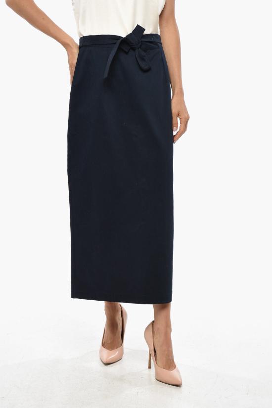  슈퍼 블론드 롱 스커트 SKIRTT BLU Blue