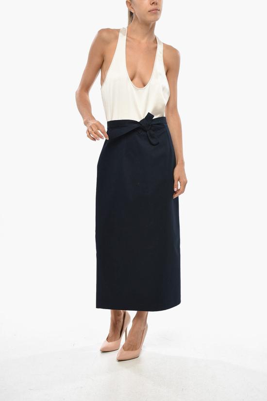  슈퍼 블론드 롱 스커트 SKIRTT BLU Blue - SUPER BLOND