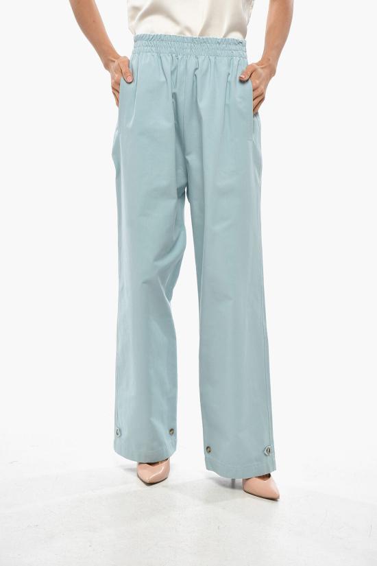  슈퍼 블론드 스트레이트 팬츠 TROUSERSBN AZZURROC Light blue