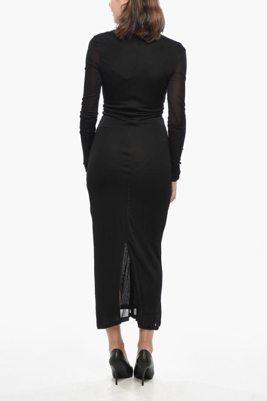  토템 롱 원피스 244 WRD0176 FB0266 001 Black - TOTEME