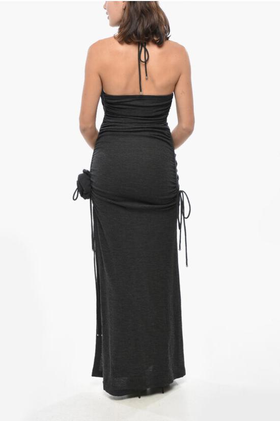  버버리 롱 원피스 8094186 C1183 Gray - BURBERRY