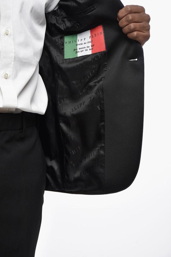  필립 플레인 수트 자켓 SADCMRF1725PKN004N 02 Black - PHILIPP PLEIN