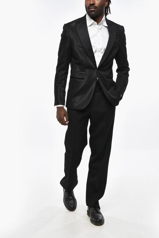  필립 플레인 수트 자켓 SADCMRF1725PKN004N 02 Black - PHILIPP PLEIN