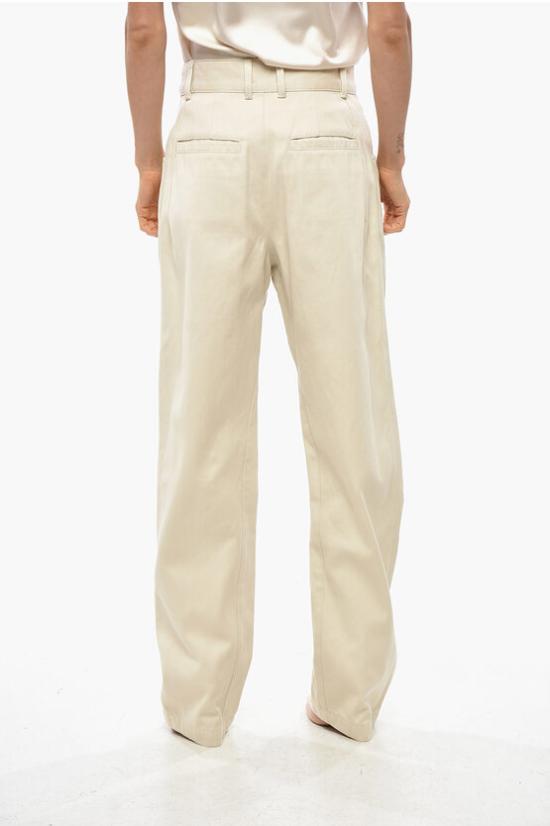  이자벨마랑 스트레이트 팬츠 PA0432FA B4G02I 23EC Beige - ISABEL MARANT