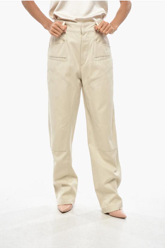  이자벨마랑 스트레이트 팬츠 PA0432FA B4G02I 23EC Beige