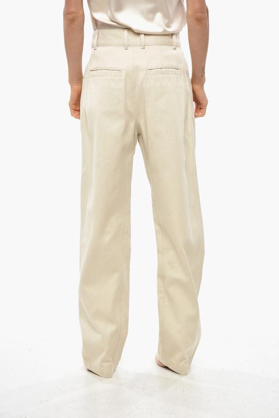  이자벨마랑 스트레이트 팬츠 PA0432FA B4G02I 23EC Beige - ISABEL MARANT