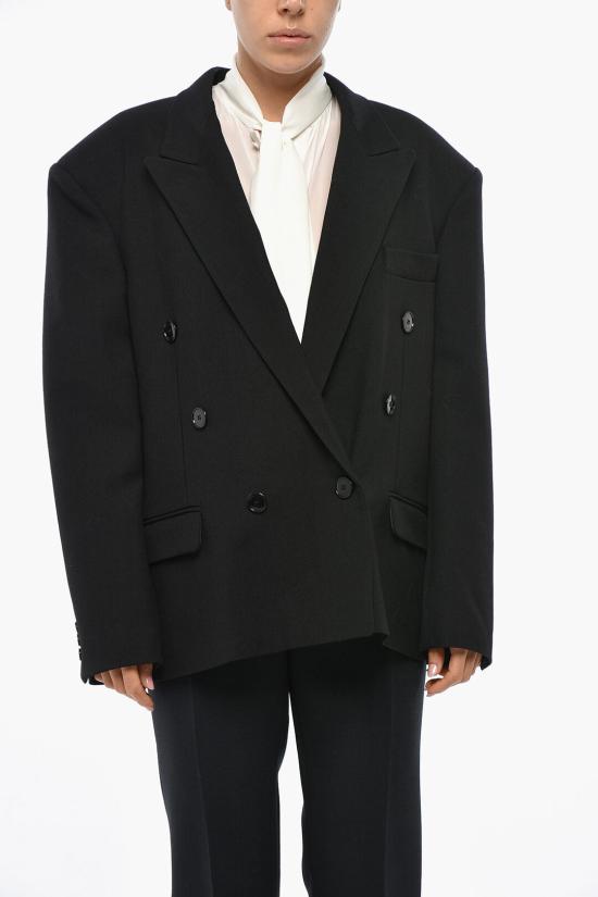  이자벨마랑 수트 자켓 VE0140FB B3D06I 01BK Black