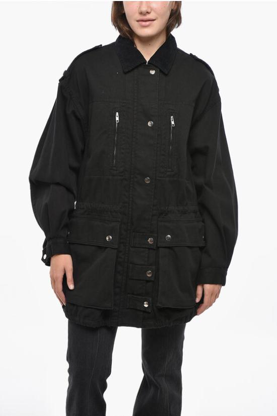  이자벨마랑 데님 자켓 VE0358FB B3G02E 30MI Black