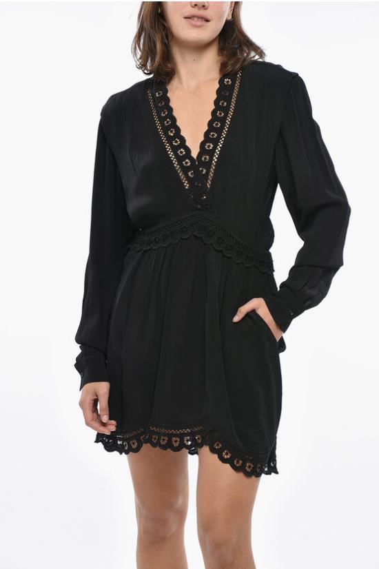  이자벨마랑 숏 원피스 RO0534FAB3J05E 01BK Black - ISABEL MARANT