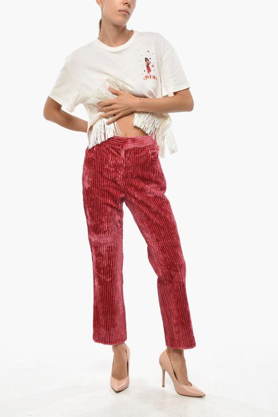  이자벨마랑 스트레이트 팬츠 PA0157FAA3G05I40RY Pink - ISABEL MARANT