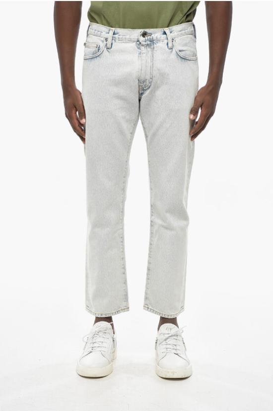  오프화이트 데님 팬츠 OMYA148C99DEN0054001 Light blue