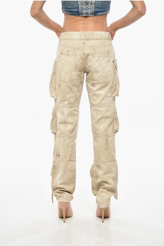  디 아티코 스트레이트 팬츠 236WCP113 D060 519 Beige - THE ATTICO