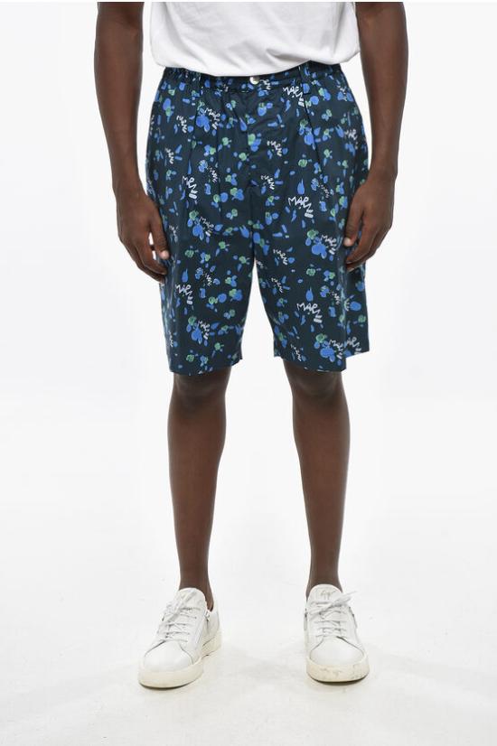  마르니 숏팬츠 PUMU0049M5UTC328 MDB80 Blue
